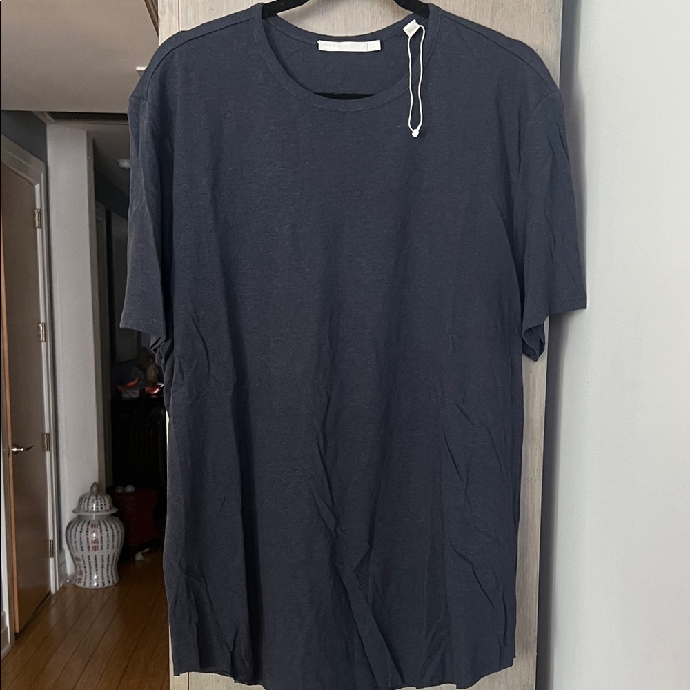 Vince Dark Gray Short Sleeve Tee